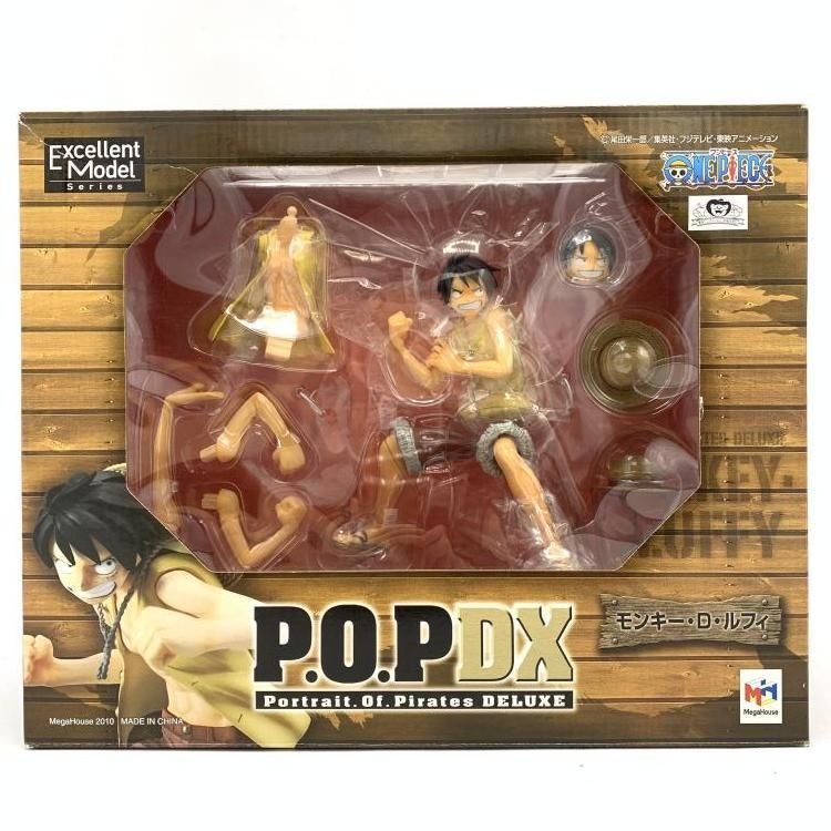中古】未開封)モンキー・D・ルフィ「Portrait.Of.Pirates (P.O.P