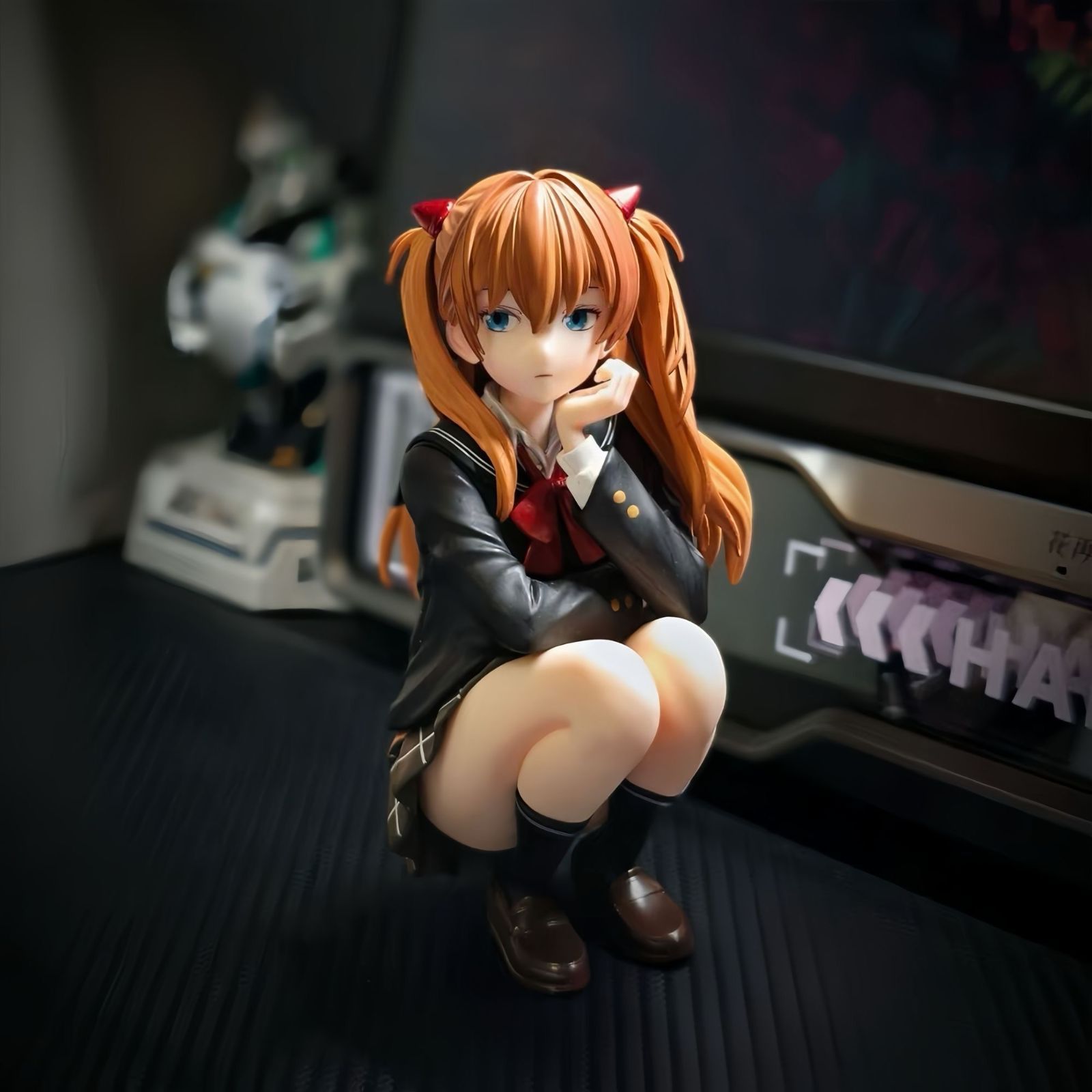 新世紀エヴァンゲリオン アスカ 制服 フィギュア【CF187