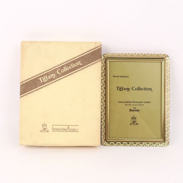 ティファニーコレクション Bowon フォトフレーム 9cm×13cm