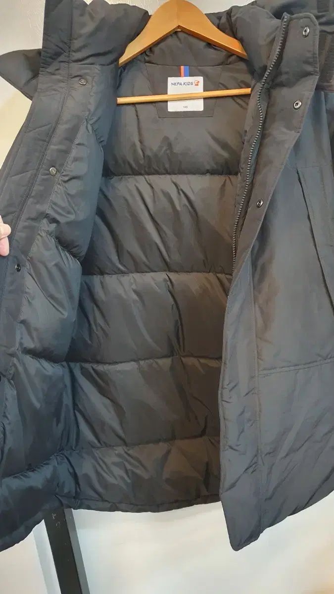  NEPA キッズ ダックダウンジャケット 145 状態良し 高品質 一回着用 その他 ジャケット ブルゾン