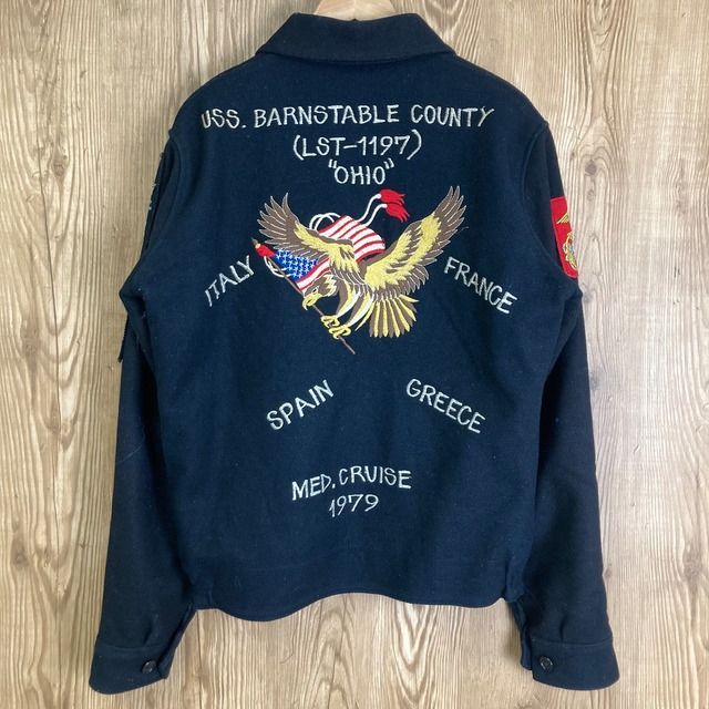 70s vintage U.S.NAVY ツアージャケット スーベニアジャケット 70年代 