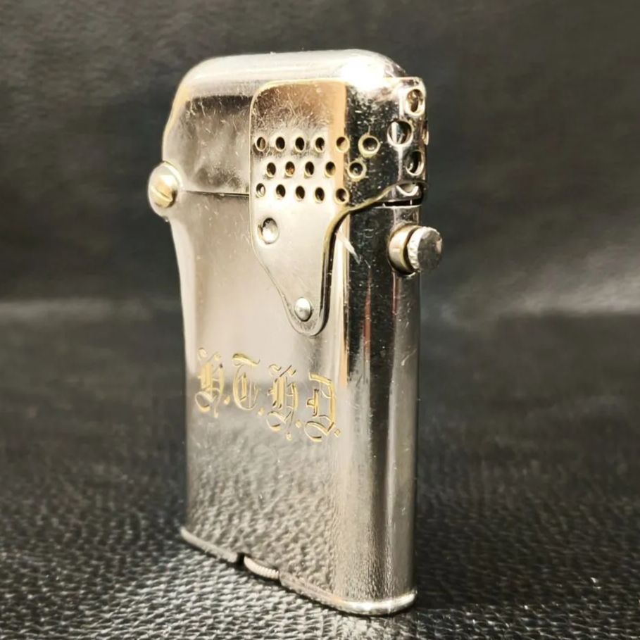 フリントバネ折れ 風防付き 1920年 トーレンス THORENS オイルライター シングルクロウ アンテイーク SNA 2250220010006EM