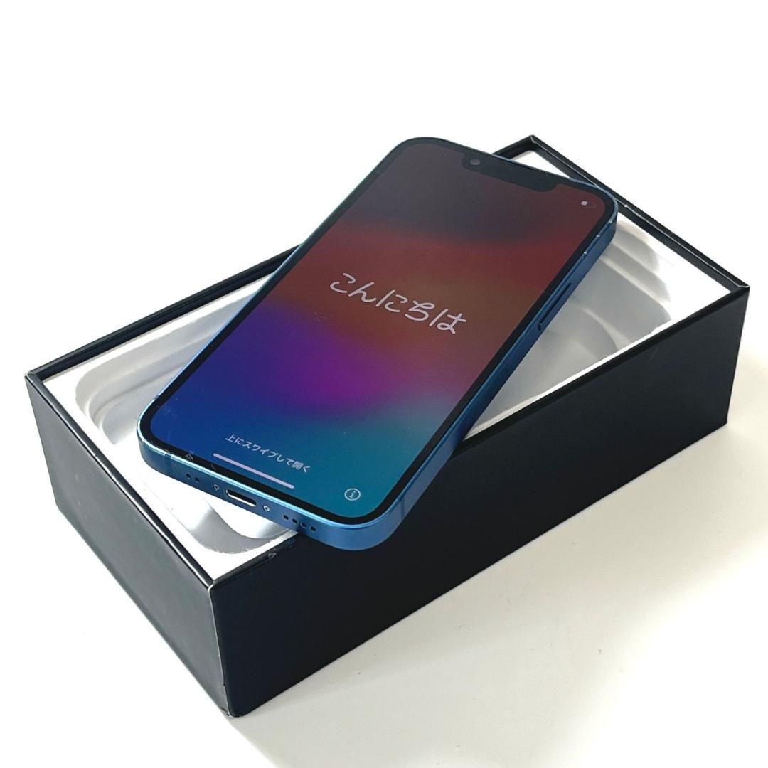 iPhone13mini 128GB SIMフリー　ブルー　超美品　No7160 ムスビー｜【超美品】Apple｜iPhone 13 mini 128GB｜SIMフリー