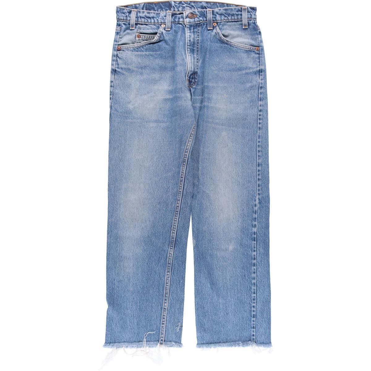 古着 90年代 リーバイス Levi's 505 オレンジタブ テーパードジーンズ