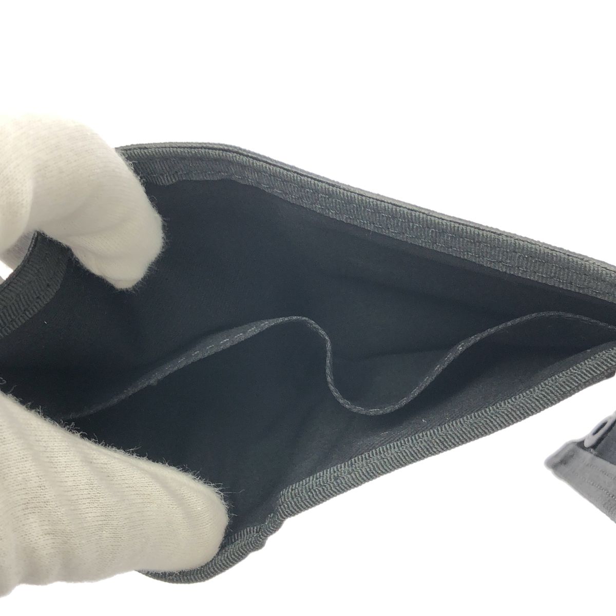  PORTER ポーター DRAWING ドローイング ストライプ 三つ折り財布 未分類 ブラック メンズ その他 折り財布