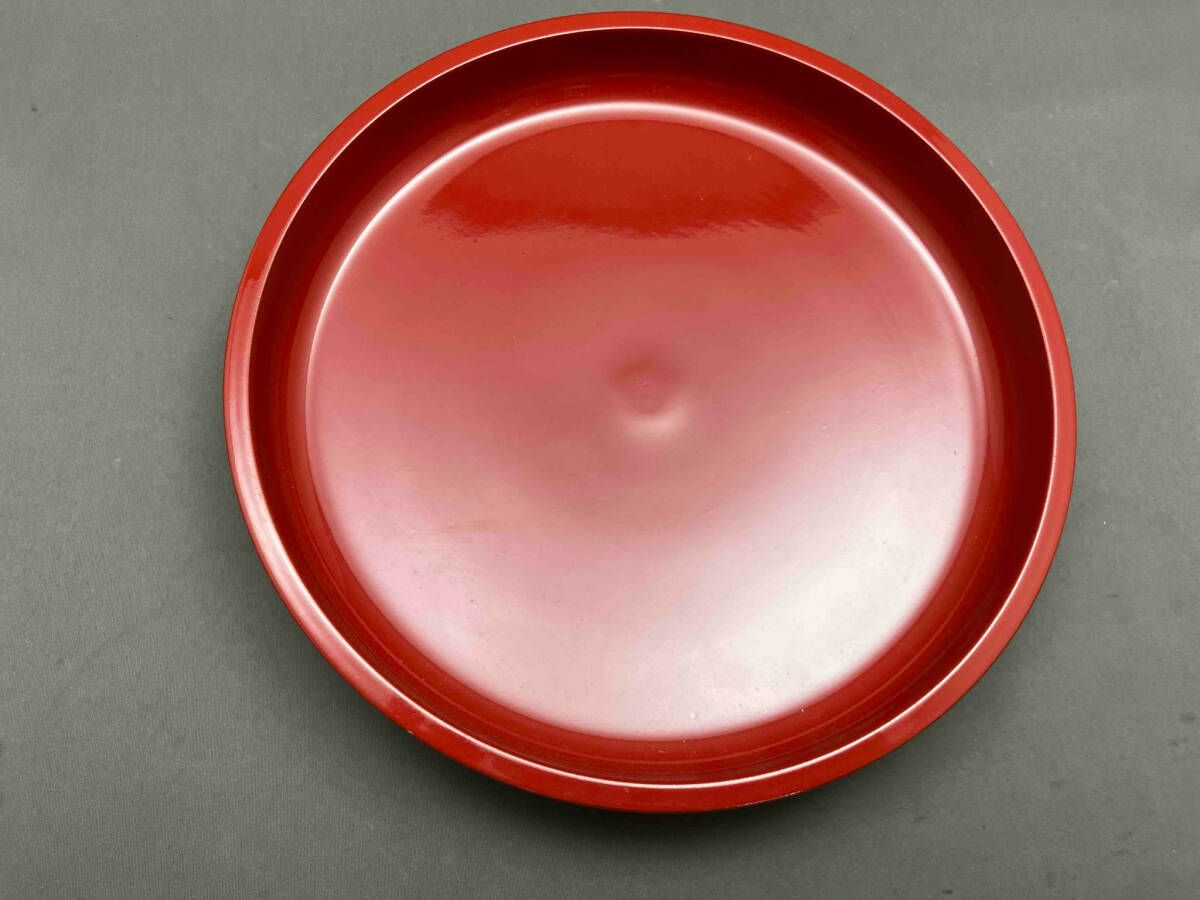 群鶴蒔絵菓子器