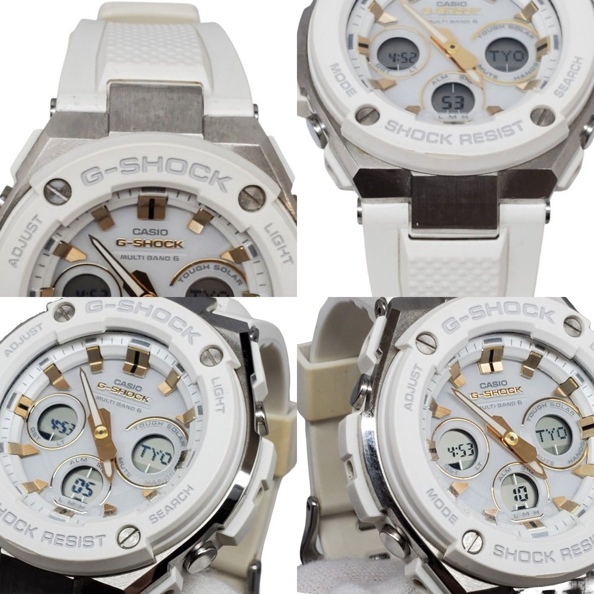 CASIO タフソーラーマルチBAND6 人気のラバーバンド 実働品オススメ CASIO タフソーラーマルチBAND6 人気のラバーバンド 実働品♪