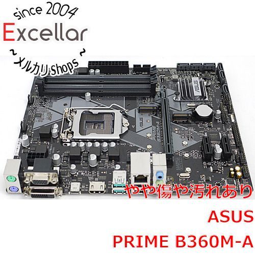 bn:13] ASUS製 MicroATXマザーボード PRIME B360M-A LGA1151 - 家電