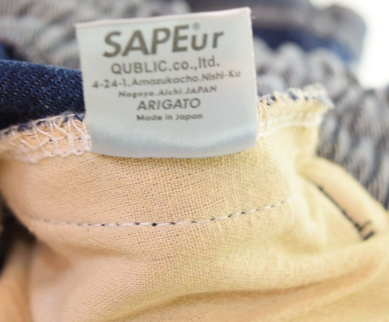 サプール SAPEur ヴィンテージ デニム ショートパンツ ハーフ