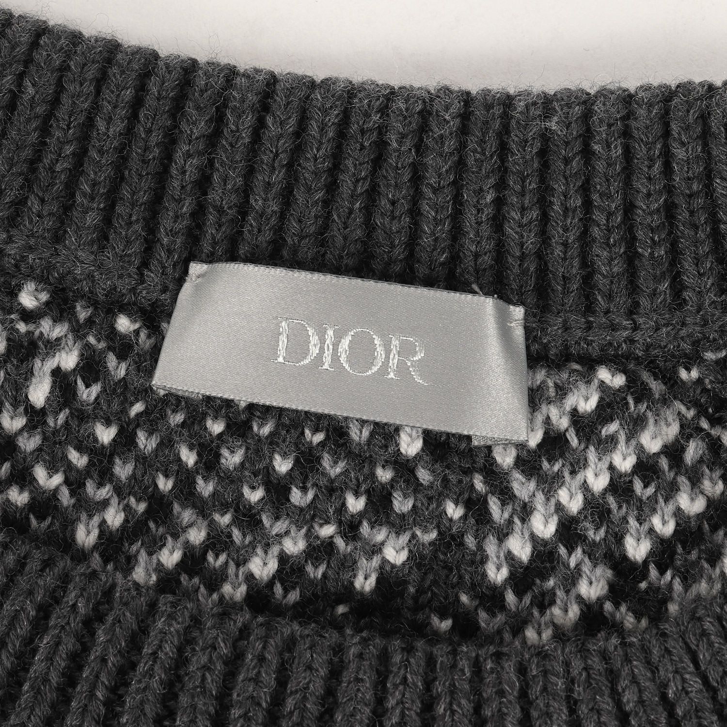 Dior HOMME ディオールオム ニット サイズ:M 21AW ロゴ オブリーク 