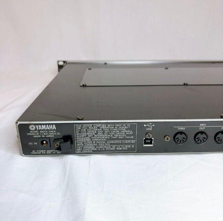 美品】YAMAHA MOTIF-RACK TONE GENERATOR - メルカリ