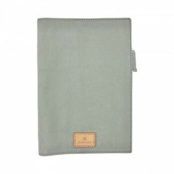 ASHFORD アシュフォード ミリクロス ダイアリーカバー B6 アイスグレー 8297-009