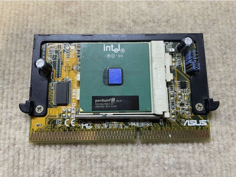 送料無料◇Slot1 変換アダプター （ゲタ） ASUS S370-133 作動品