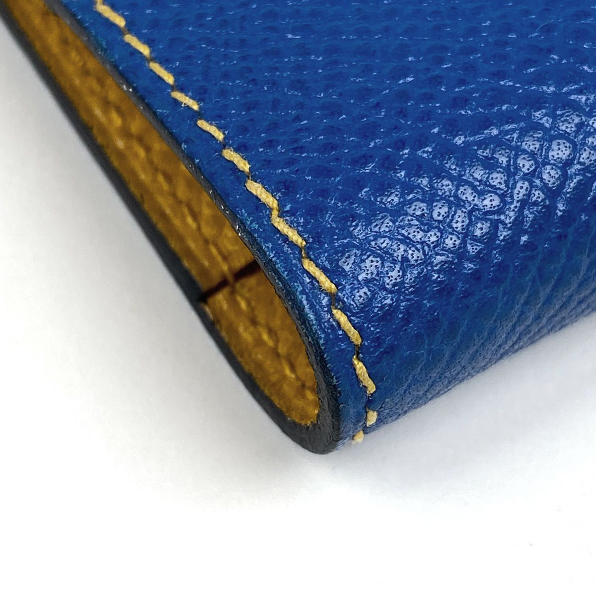 エルメス 手帳 アジェンダ ヴィジョン ブルーインディゴ A刻印 レザー エルメス HERMES アジェンダ ヴィジョン PM 手帳カバー 手帳