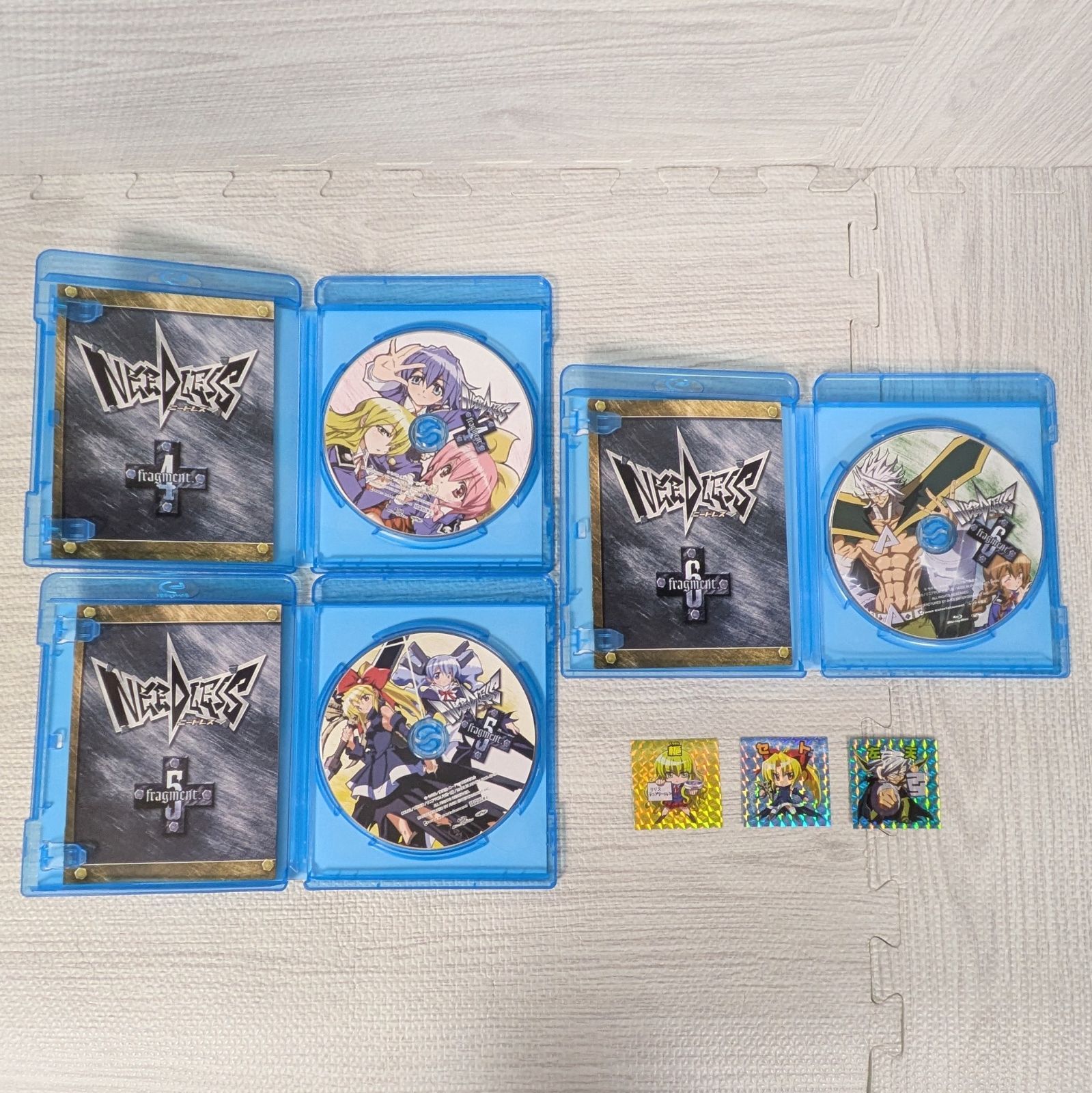 NEEDLESS ニードレス 全12巻 Blu-ray ブルーレイ シール付き アニメ