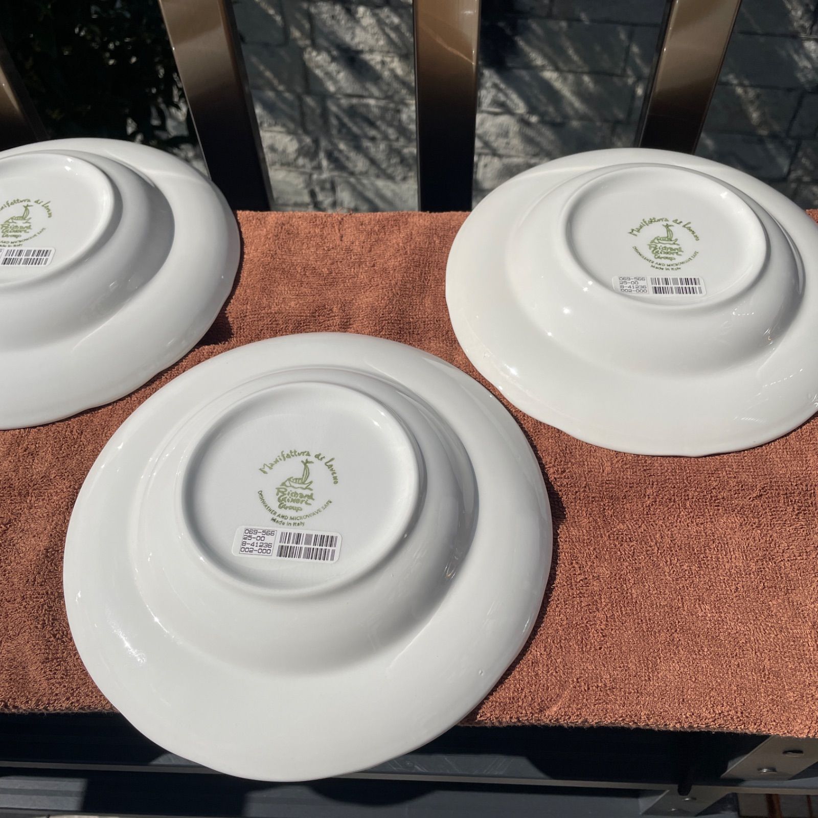 ジノリManifattura di Laveno ハーブスーププレート ATMAENTERPRISE_COM