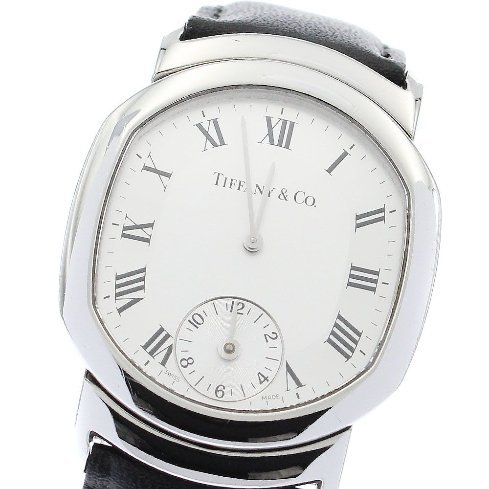 ティファニー TIFFANY&Co. M161 デュアルタイム クォーツ メンズ_