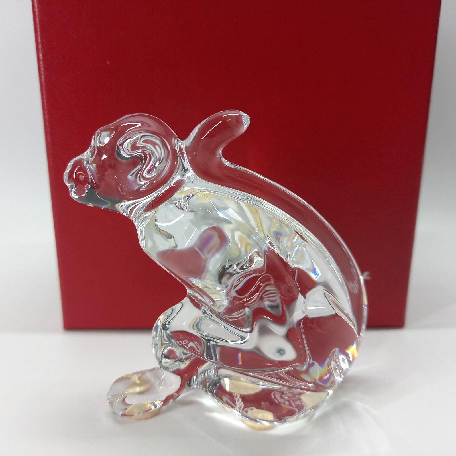 Baccarat バカラ 干支 申 猿 クリスタル置物 楽天市場】バカラ クリスタル 干支 申 サル モンキー ゴールド