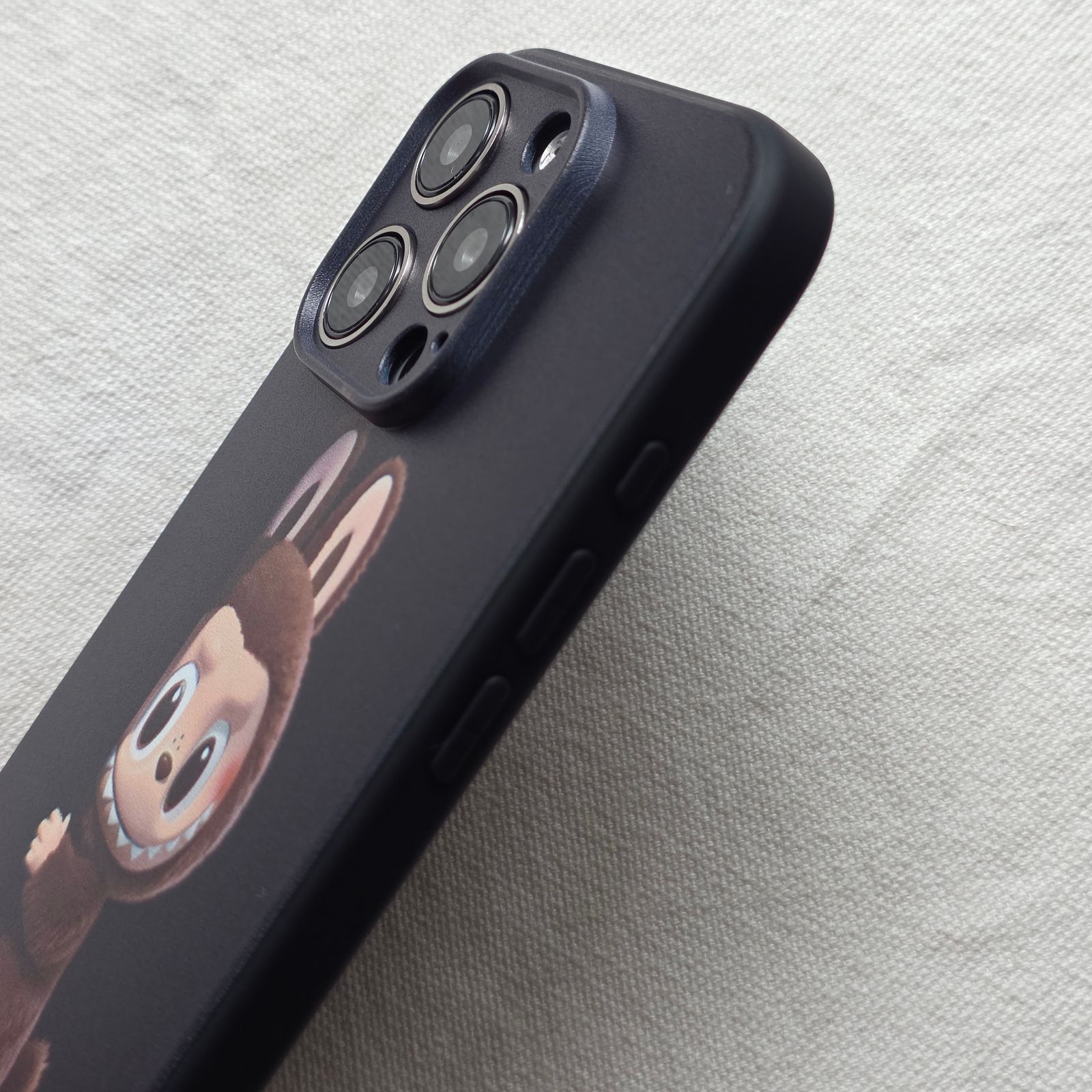 ラブブ CGイラストプリント iPhone16 iPhone16Pro ソフトケース カバー