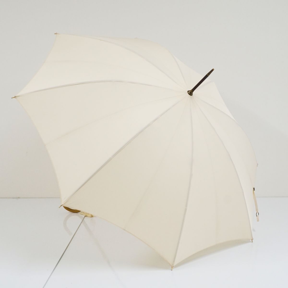 新品/希少品/正規品 レディース 英国製フォックスアンブレラ・刺繍日傘