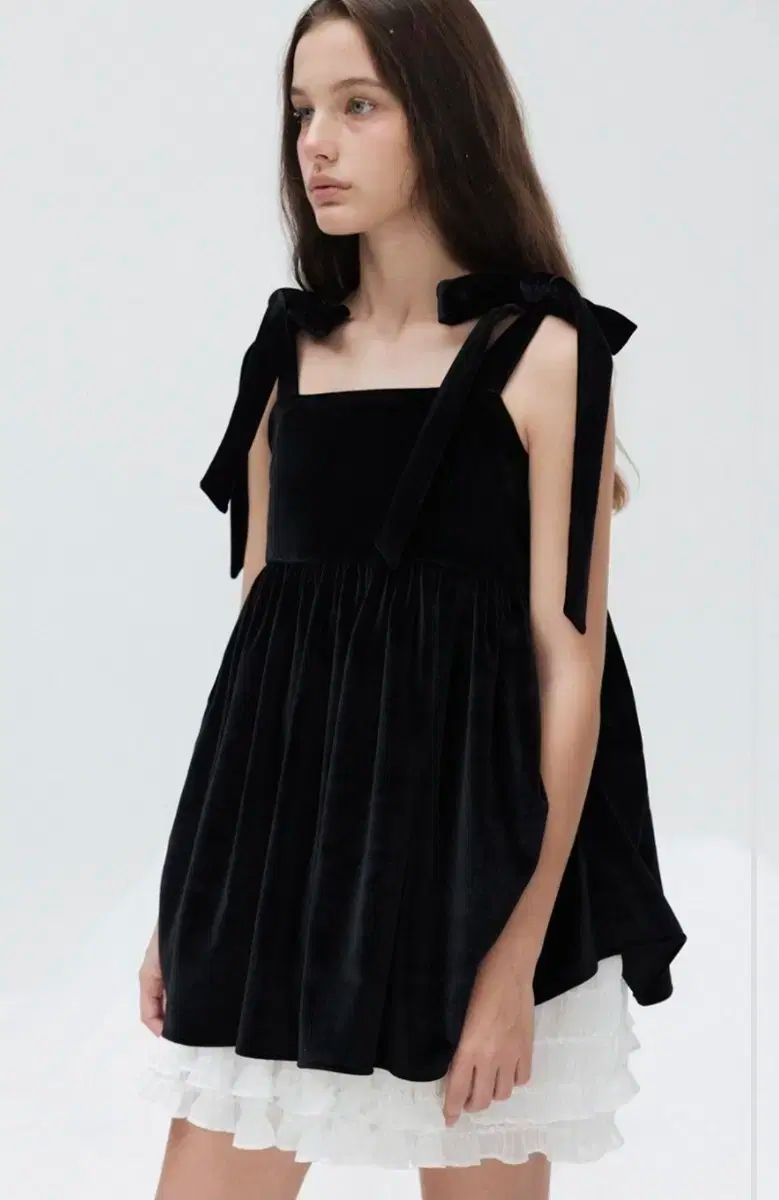 THETIS ダーティー velvet muffin dress