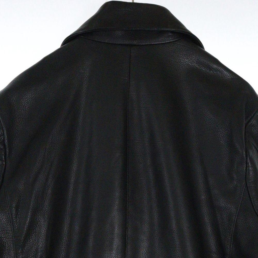 CHROME HEARTS (クロムハーツ) U FELONY Leather P Coat レザー P