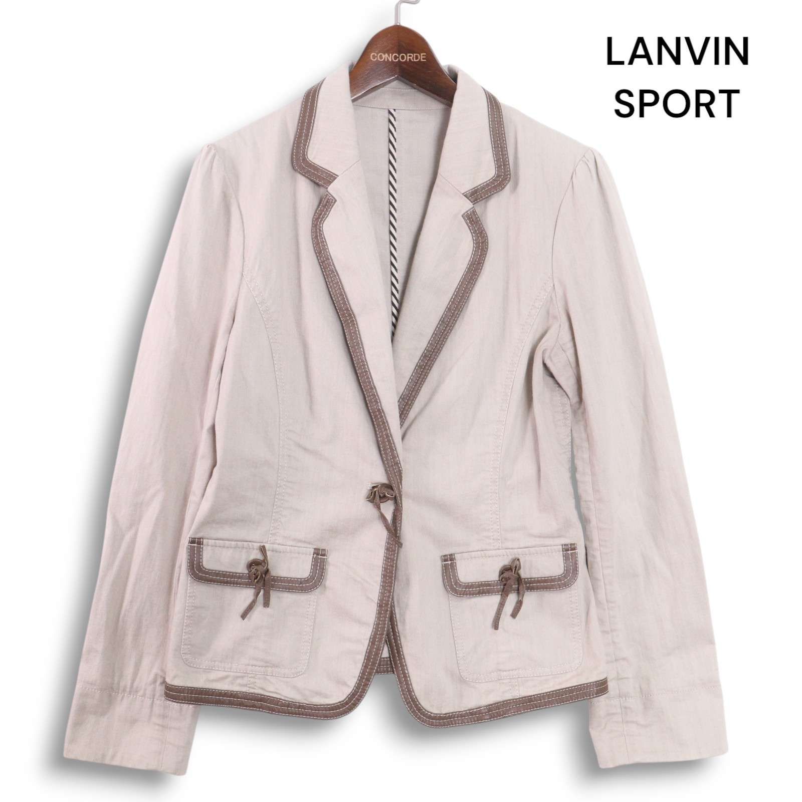 売れ筋アイテムラン LANVIN Fレザー 通年☆ ゴルフ スポーツ ランバン SPORT レディースウェア
