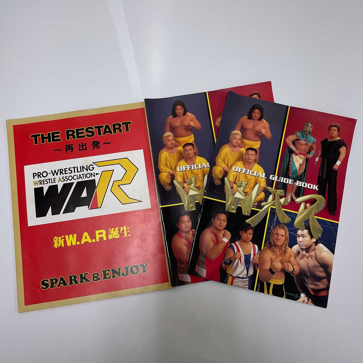 WAR パンフレット ガイドブック プロレス 計3冊セット メルカリShops
