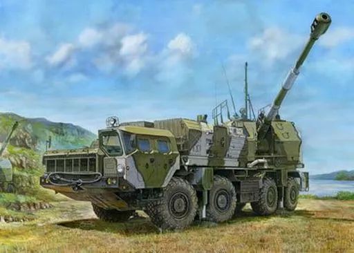 プラモデル 1|35 ロシア連邦軍 A-222 130mm自走沿岸砲 ヴェーリク 010366