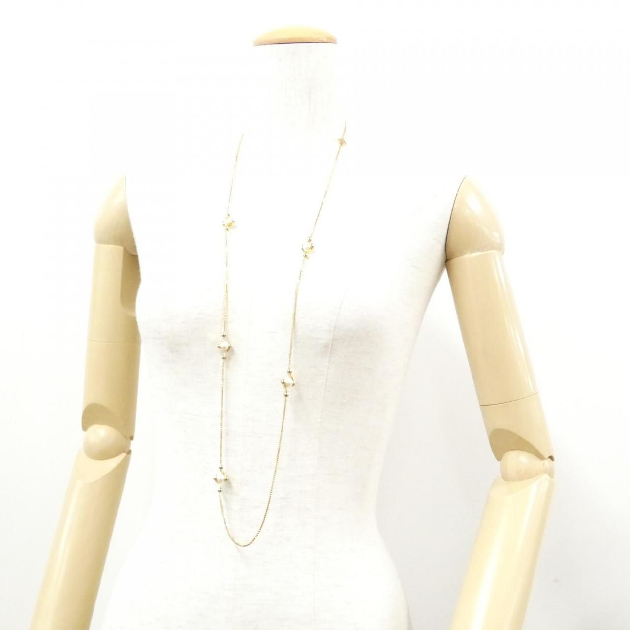 ルイヴィトン ネックレス ソートワール LV スピーディ ゴールド M68065