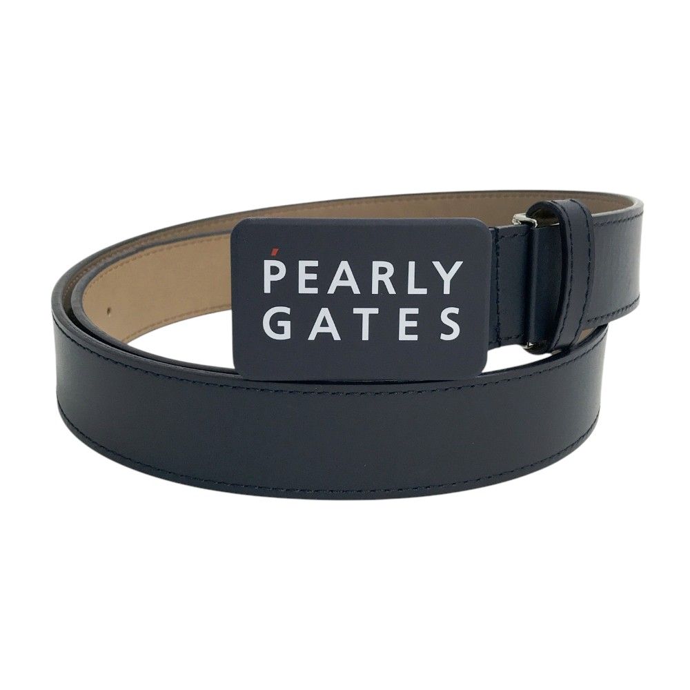 PEARLY GATES パーリーゲイツ バックルベルト ニコちゃん ネイビー系 240101404135 ゴルフウェア ストスト