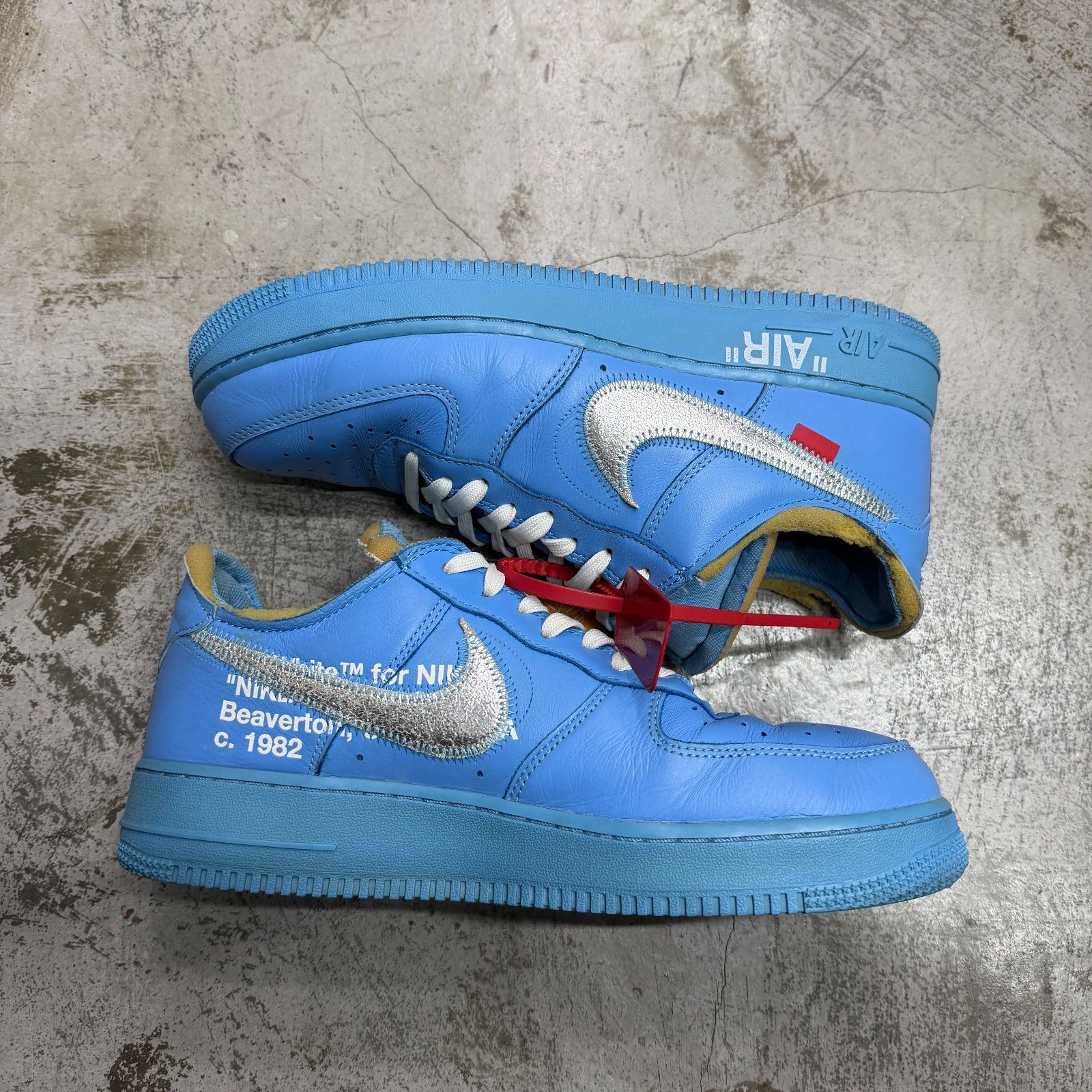 Off-White Nike Air Force 1 Low MCA University Blue コラボ オフ