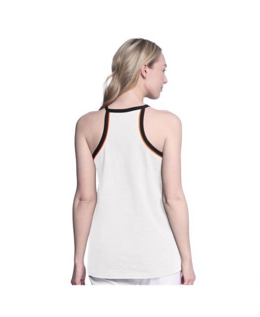 クラシック ジースリー フォーハー バイ カール バンクス レディース タンクトップ トップス Women s White San Francisco Giants Curveball Tank Top White お洒落コーデ