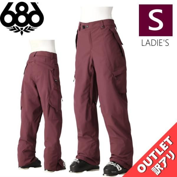 アウトレット 24-25 686 GEODE THERMAGRAPH PNT SASSAFRAS Sサイズ レディース スノーボード スキー スノボウェア パンツ PANT