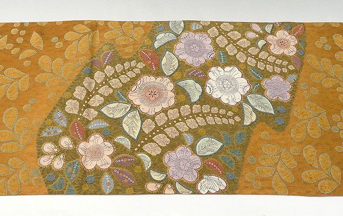 袋帯 正絹 膨れ辻が花模様 袋帯 美品 リサイクル g0615 - メルカリ