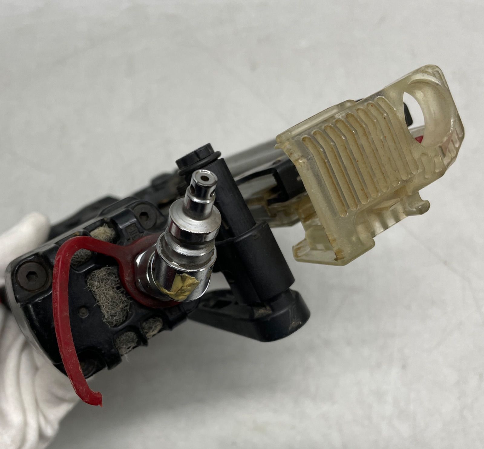 コンプレッサーに繋いで 済み