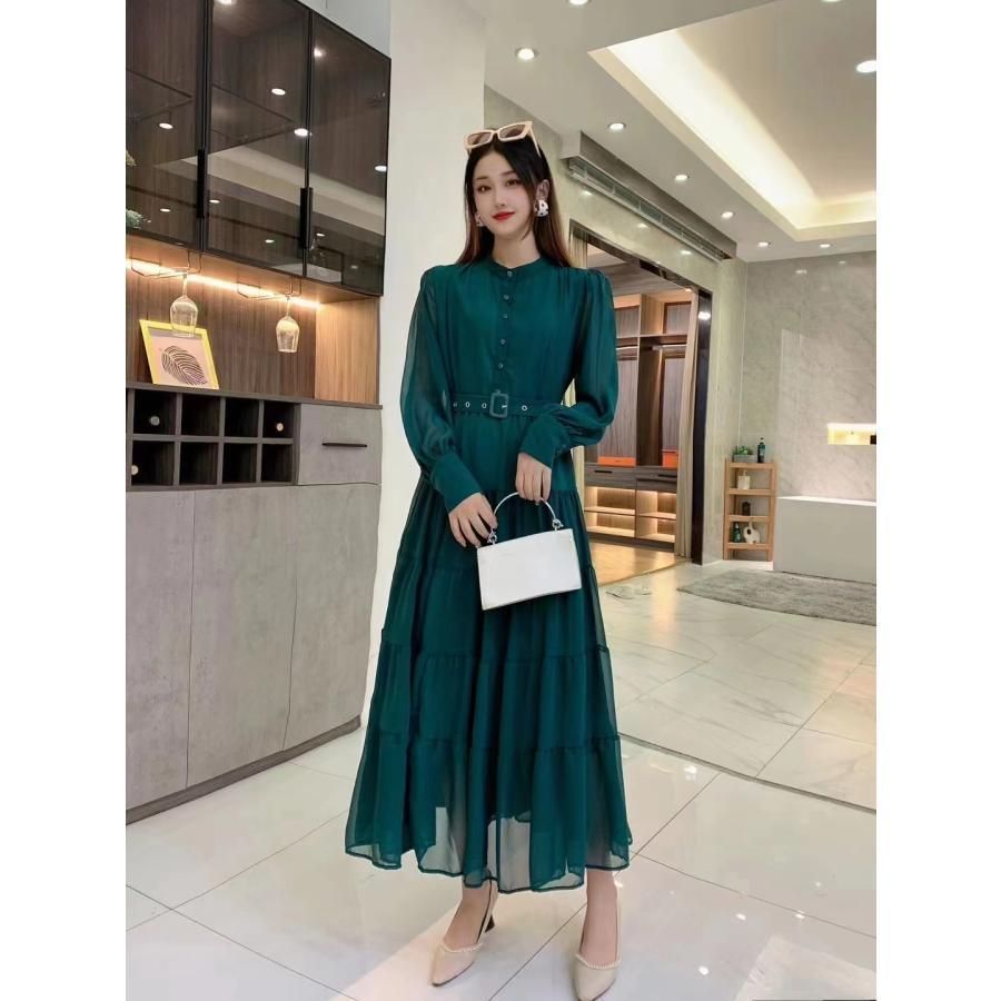 パーティードレス 20代 30代 40代 50代 結婚式 ワンピース 大きいサイズ 袖あり 膝丈 ミモレ丈 フォーマル ロングワンピース お呼ばれ