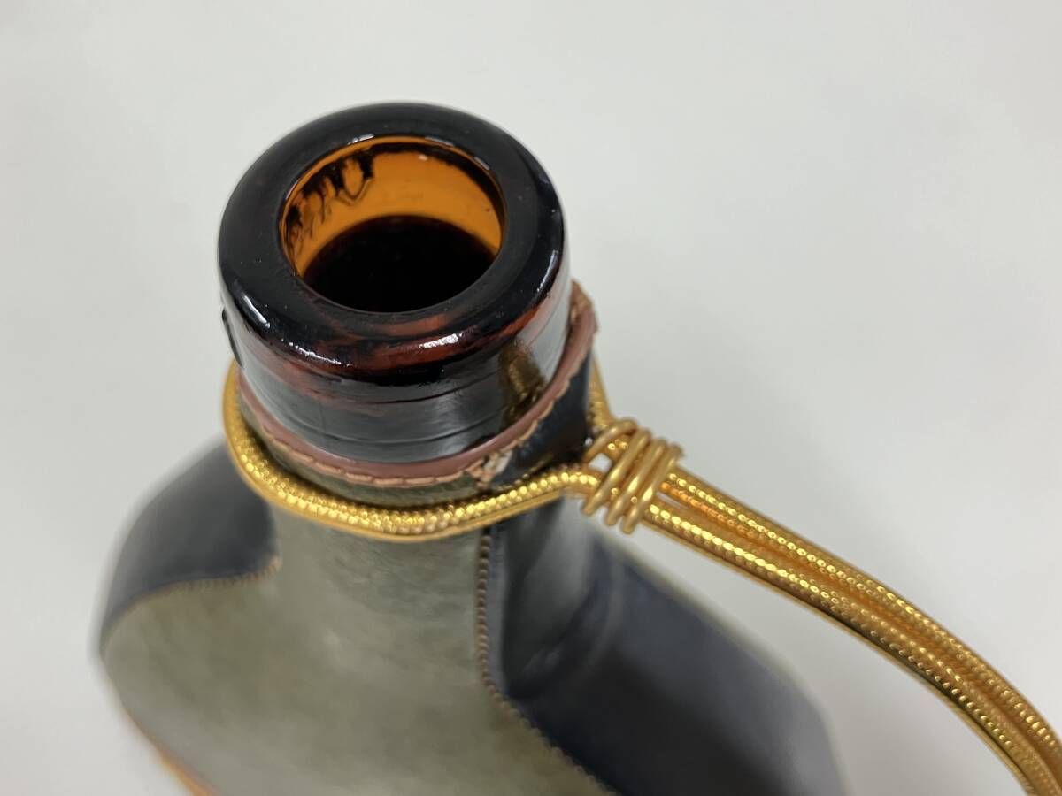 VIRESA スペイン製 アンティーク ガラス ボトル ワイン ウォーター デミジョン ヴィレサ 本革 レザー カバー NEXPOTALLINN_EU