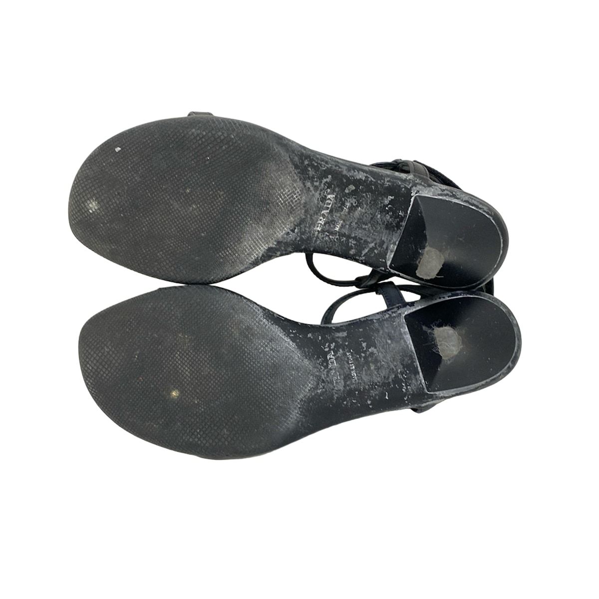 PRADA ブラック スポーツサンダル 36 PRADA SPORT(プラダスポーツ) サンダル 36 レディース - 黒
