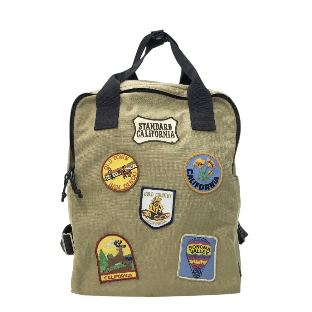 PORTER ポーター ×STANDARD CALIFORNIA リュック ワッペン ベージュ系 