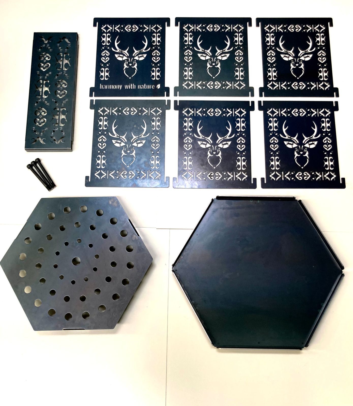 焚き火② 楽天市場】CAMBi II 焚き火台 たき火台 2次燃焼 日本製 黒 十字