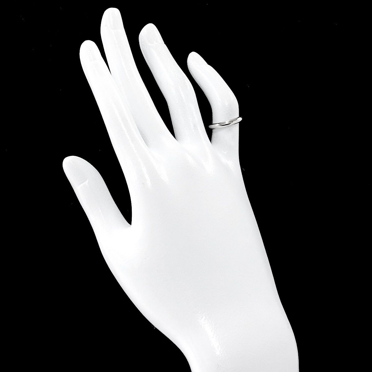 ブルガリ BVLGARI ローマアモール #46 リング エメラルド Pt プラチナ  