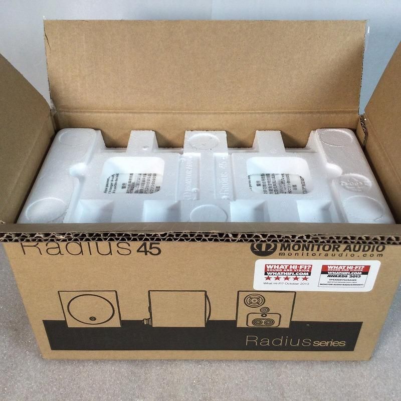  MONITOR AUDIO モニターオーディオ スピーカー ステレオスピーカー ペア RADIUS スピーカー ウーファー オーディオ機器