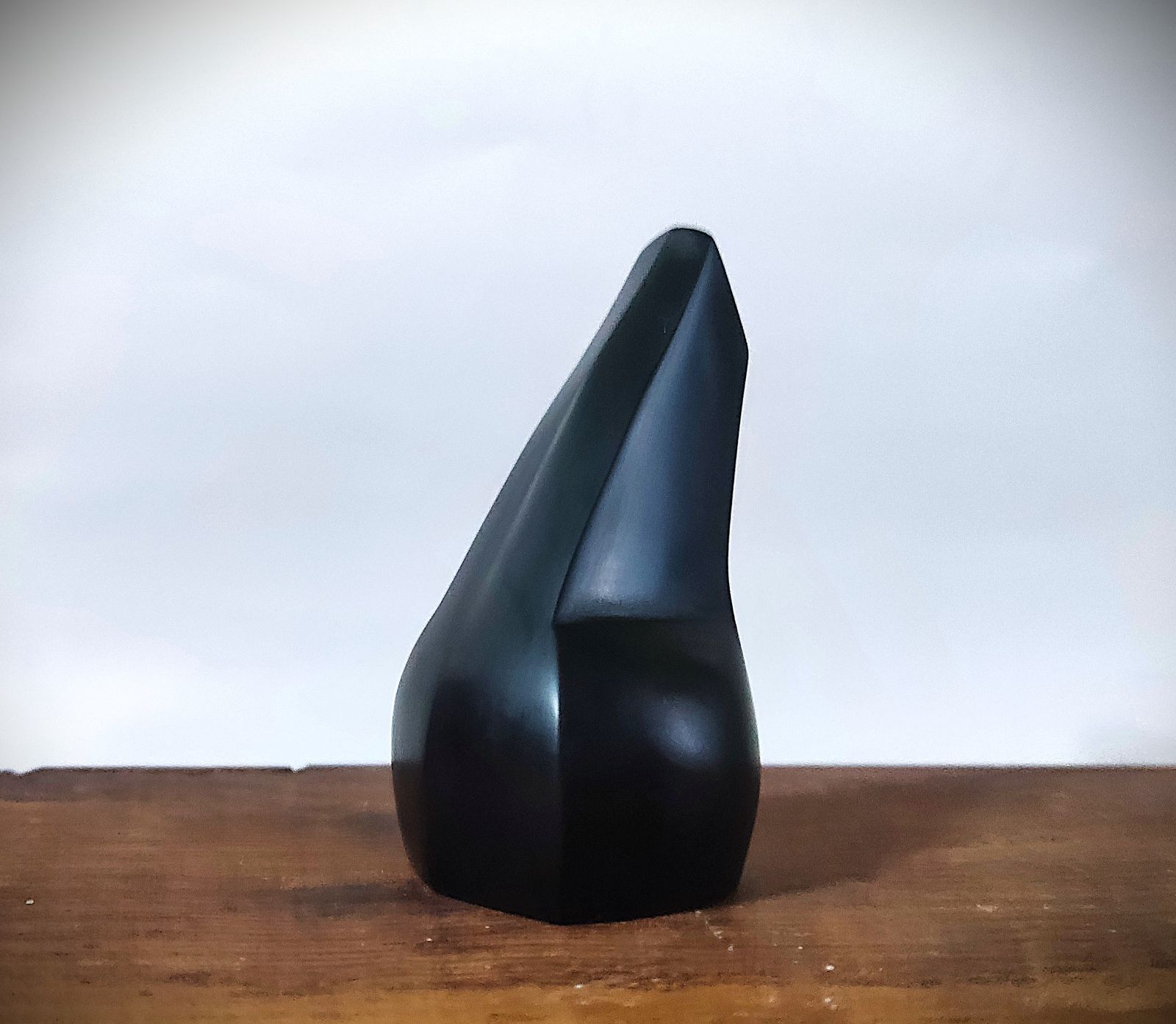 ブラックベークライト 微反り 三線ツメ バチ 中サイズ 250524