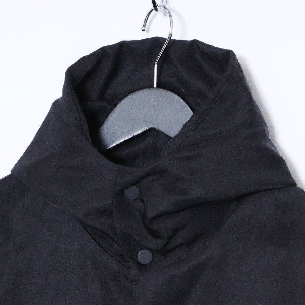 ESSENTIALS ナイロンフーデッドコーチジャケット Sサイズ ブラック