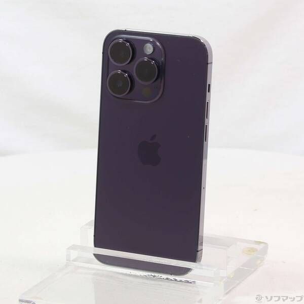 〔 品〕 iPhone14 Pro 256GB ディープパープル MQ1E3J A SIMフリー 276