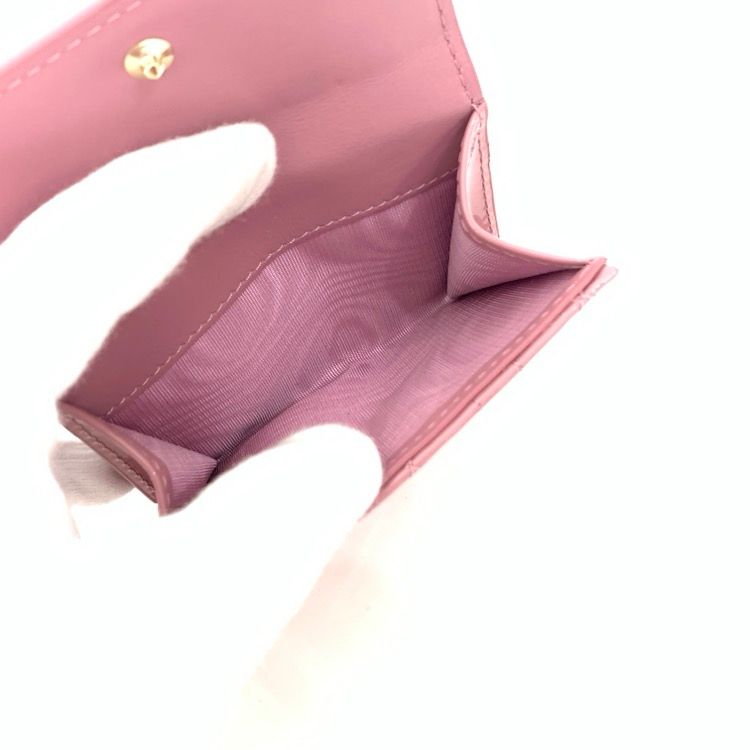 DIOR ディオール LADY DIOR ロータスウォレット 折り財布
