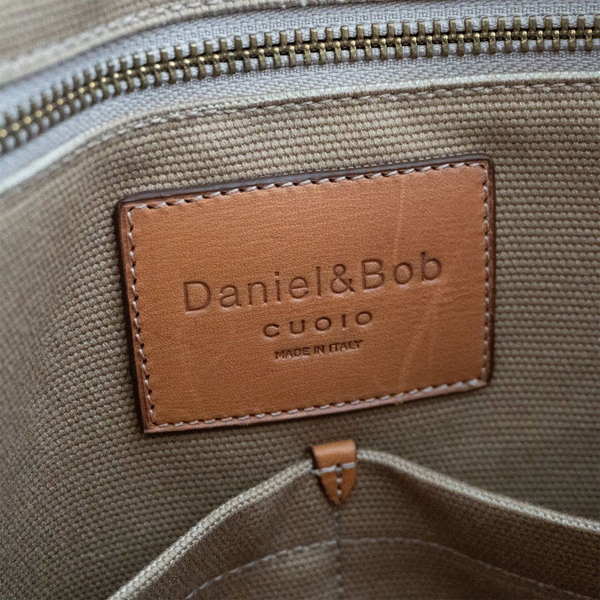 高級品】 DANIEL&BOB 【CUOIO レザー トートバッグ】ブラウン ビジネス 