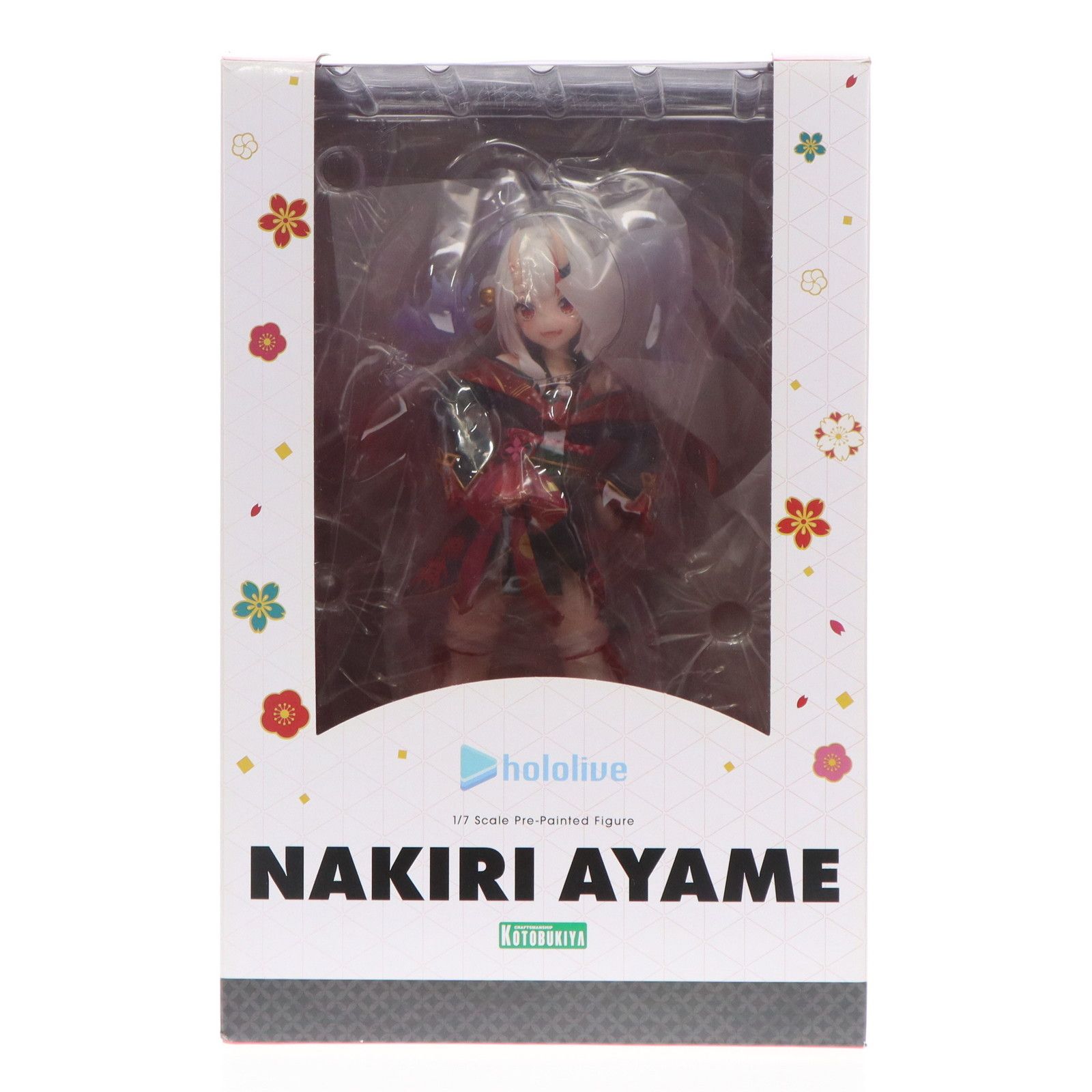 コトブキヤショップ 特典付属 百鬼あやめ なきりあやめ ホロライブプロダクション 1 7 完成品 フィギュア PV018 コトブキヤ
