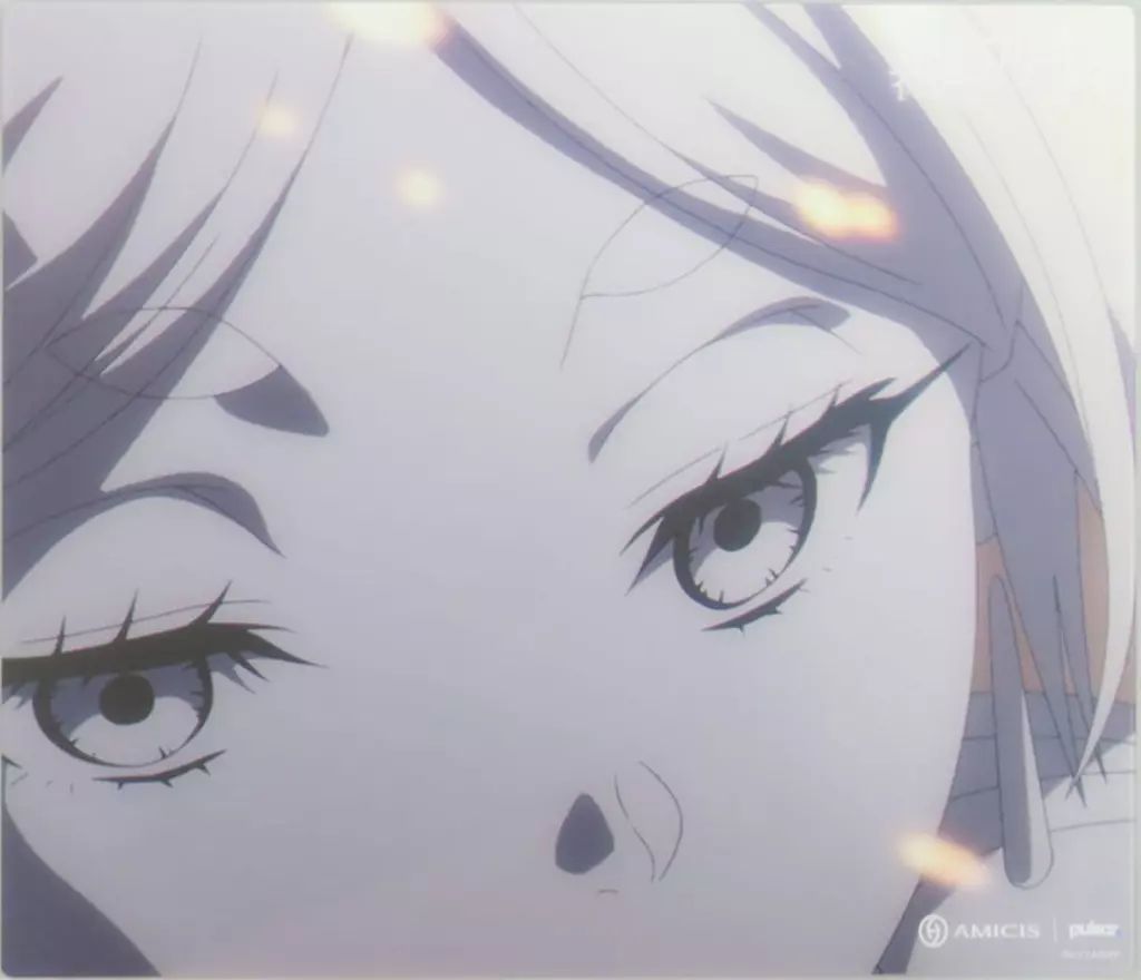 マウスパッド フリーレン AMICIS Superglide 2 ガラスマウスパッド グレー 葬送のフリーレン